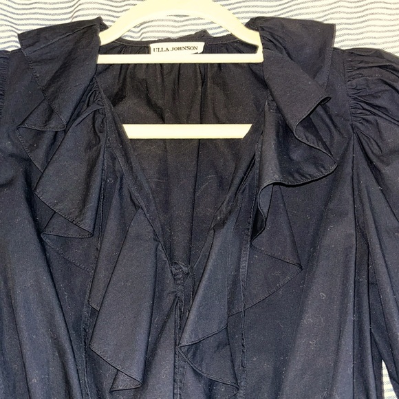 Ulla Johnson Puff Sleeve Blouse - Picture 3 of 5